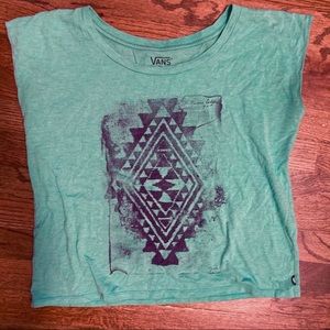 Vans slouchy graphic tee